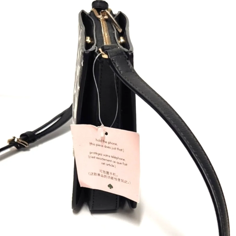 New!Kate Spade Darcy Black‎ Multi Crossbody Bag